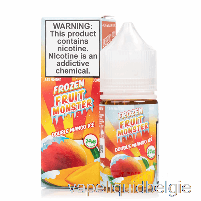 Vape Smaken Ijs Dubbele Mango - Bevroren Fruit Monsterzouten - 30ml 24mg